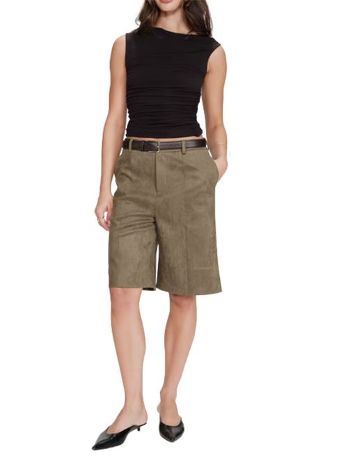 Top asimmetrico in tessuto stretch Grace & Mila | SS2617138NOIR